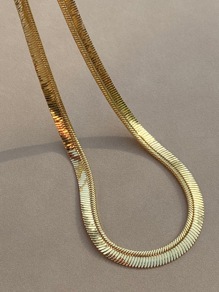 OROTON Slinky Chain Gold Plated Necklace
