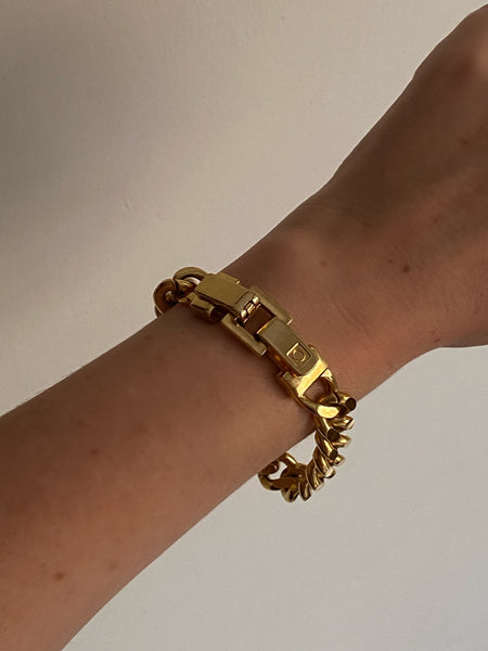 OROTON Cuban Chain Gold Plated Bracelet