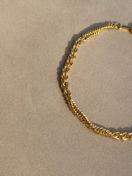OROTON Twisted Chain Gold Plated Bracelet