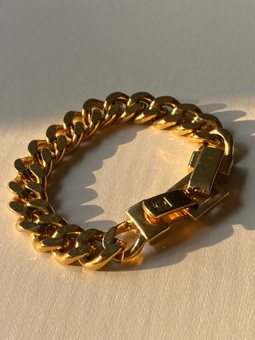 OROTON Cuban Chain Gold Plated Bracelet