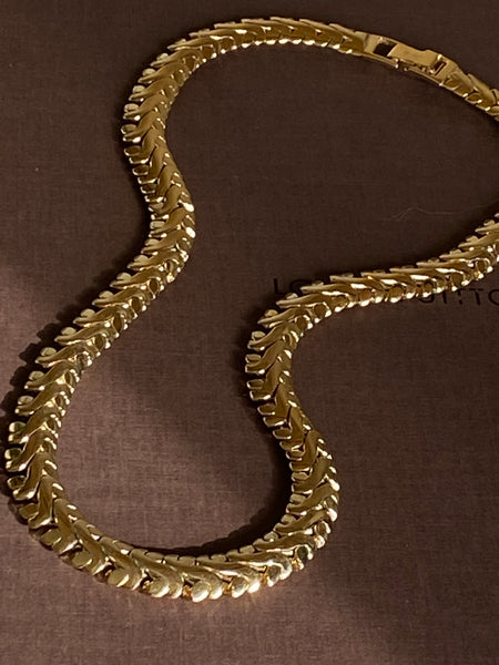 TRIFARI 1970-1980 Gold Plated Necklace
