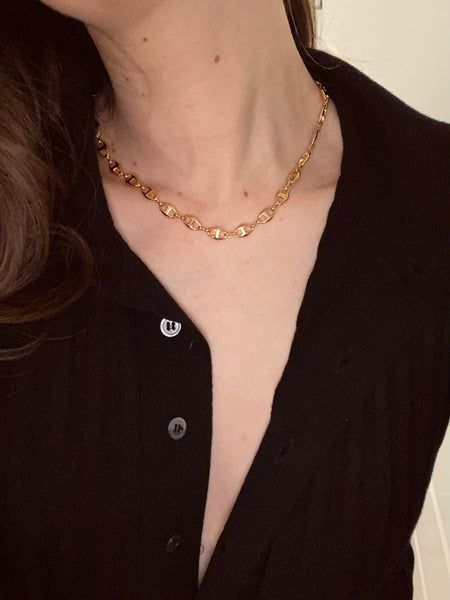1970-1980 Mariner Link Chain Necklace