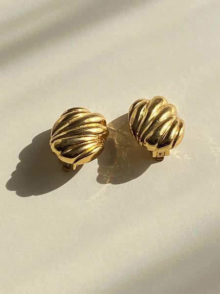 Paolo Gucci 1980 Clip On Earrings
