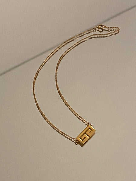 1970 GIVENCHY Pendant Gold Plated Necklace