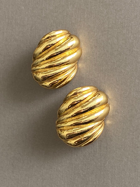 Paolo Gucci 1980 Clip On Earrings