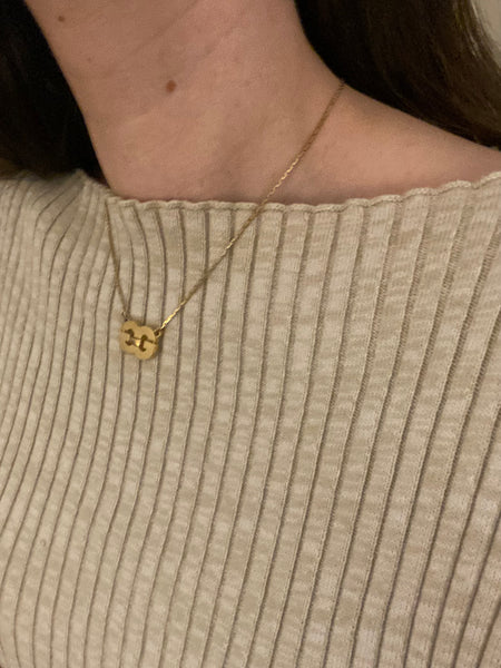 1980 GIVENCHY Pendant Gold Plated Necklace