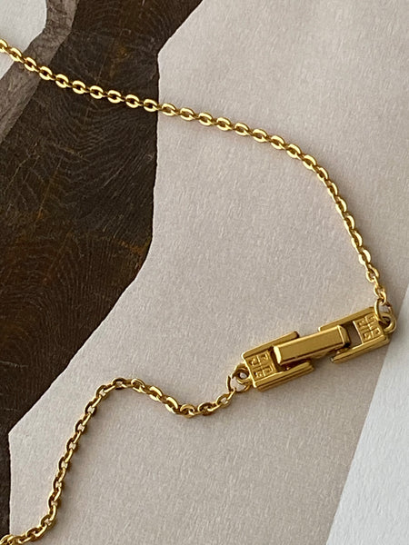 GIVENCHY Gold Plated Pendant Necklace