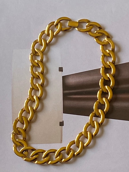 NAPIER 1980-1980 Statement Gold Plated Necklace